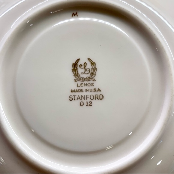 Lenox Stanford China Footed Cup and Saucer, one set, vintage - Picture 5 of 11